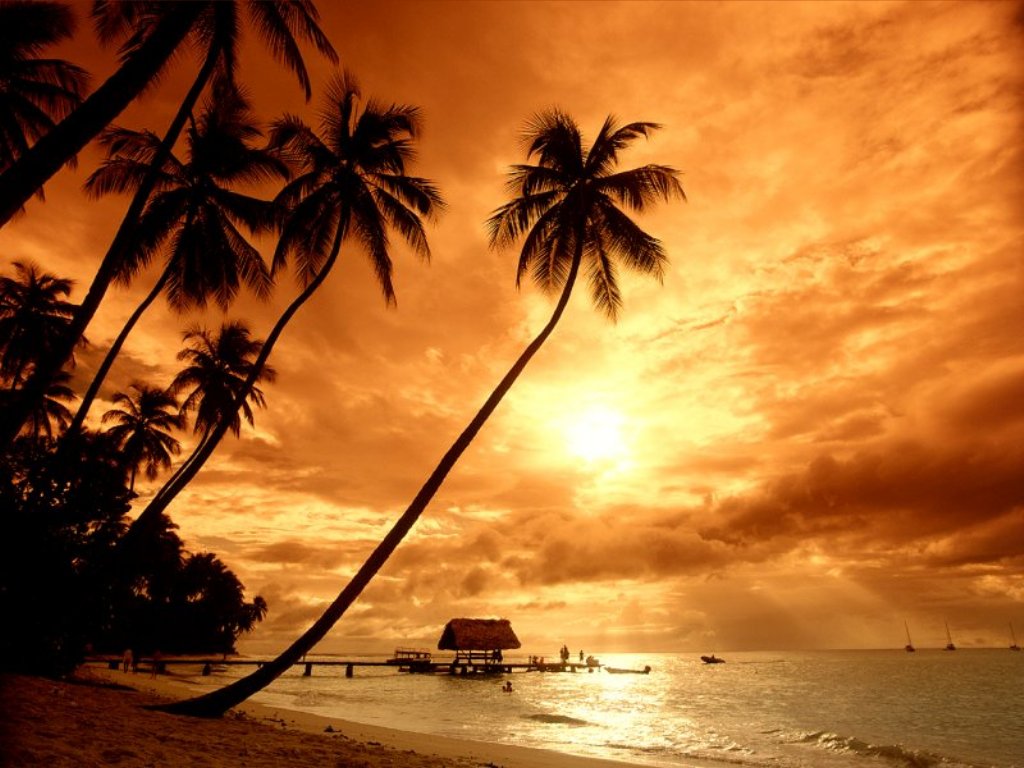 Best Sun Rise & Sun Set PIC. SunsetAtPigeonPoint,Tobago,Caribbean
